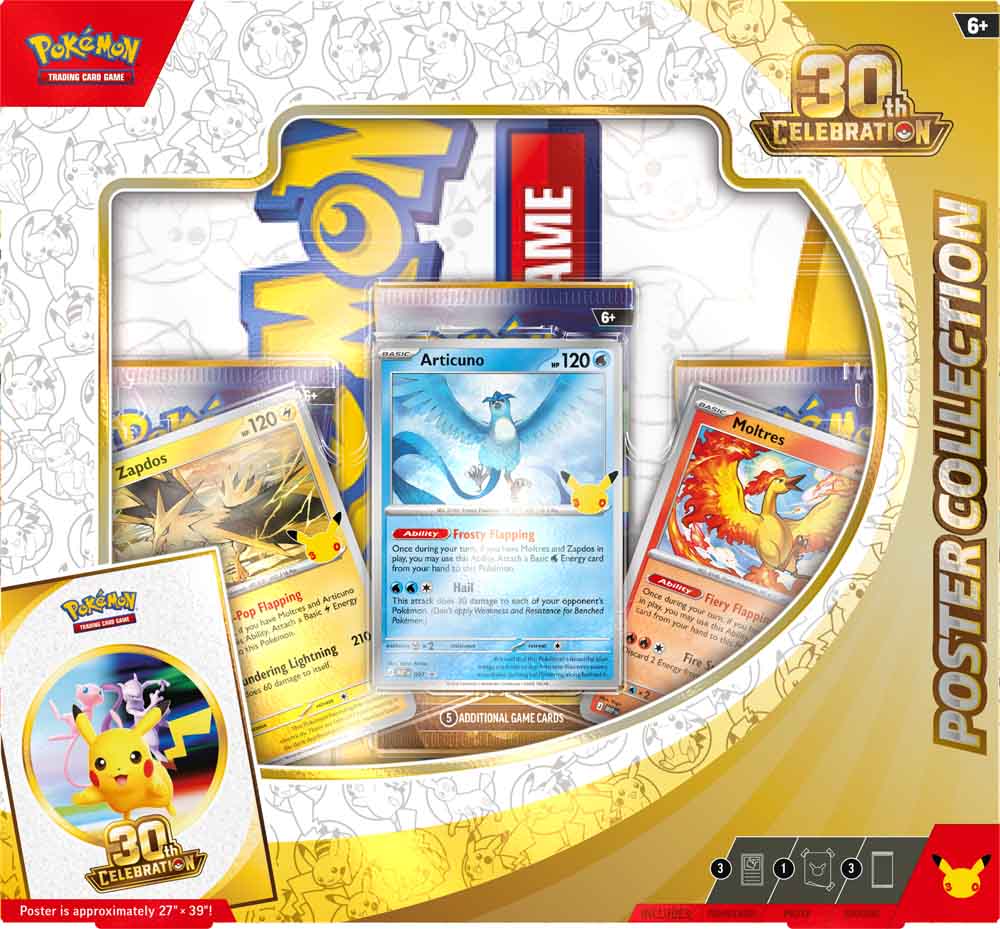 Pokémon – 30th Celebration – Poster Collection