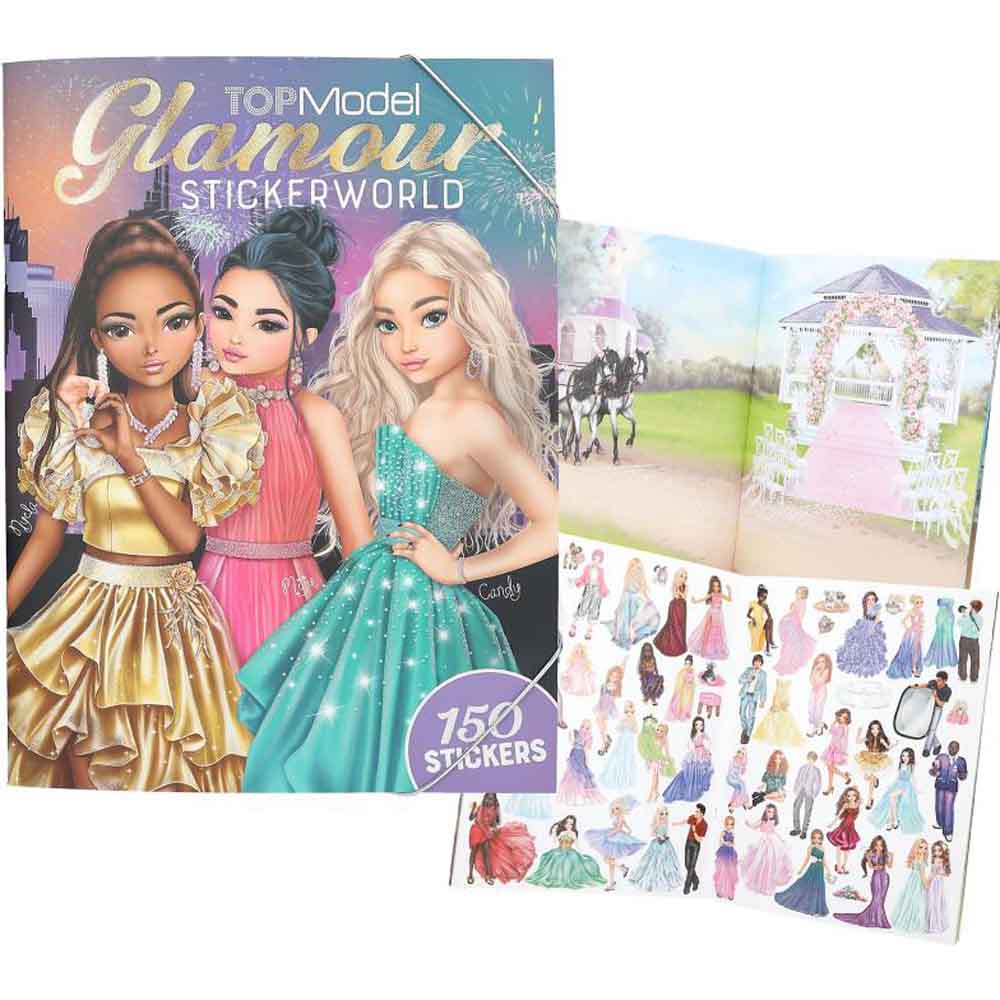 TOPModel - Glamour Stickerworld