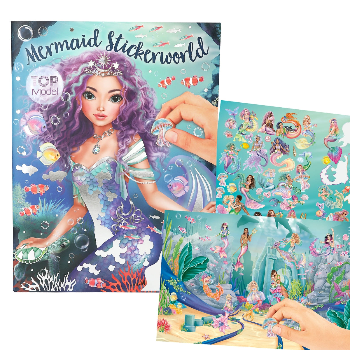 TOPModel - Metalic Stickerworld MERMAID