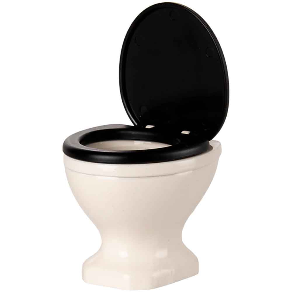 Maileg - WC, Mus - Råhvid