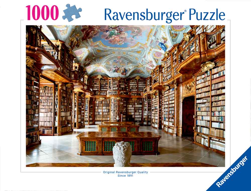 Ravensburger - Library at St. Florian Monastery - 1000 brikker