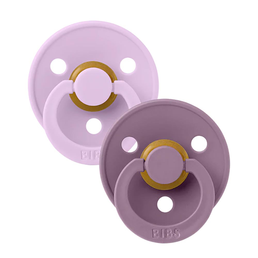 BIBS - Colour 2 Pack - Violet Sky/Mauve - STR. 2