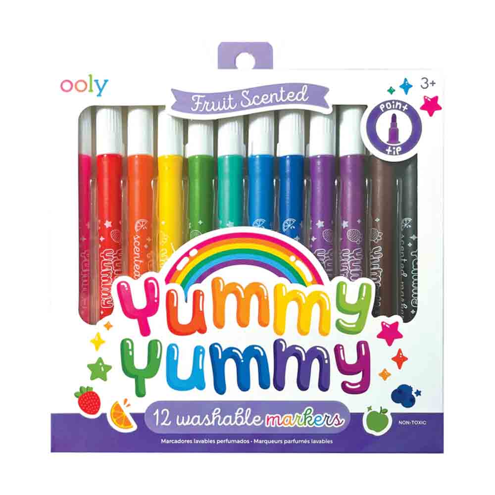 Ooly - Tuscher - Yummy Yummy m/Duft - 12stk