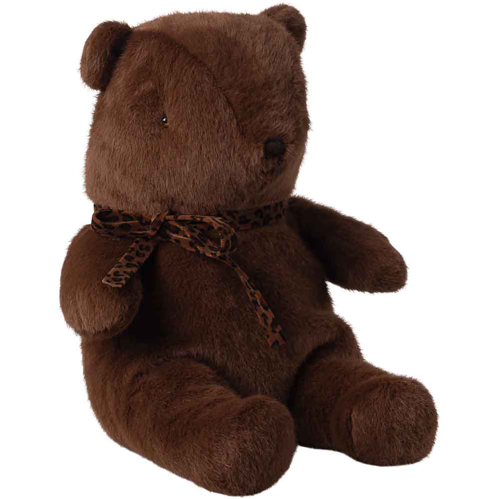 Maileg - Bamse, plys, Medium - Mørk brun