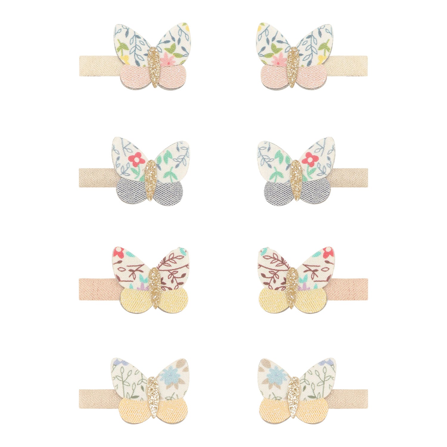 Mimi & Lula - 8 hårclips - Mini Betty Butterfly Florence