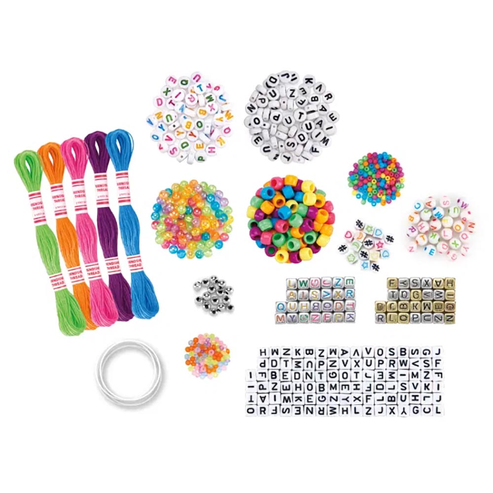 SHIMMER N SPARKLE - ABC FASHION BEAD BRACELETS