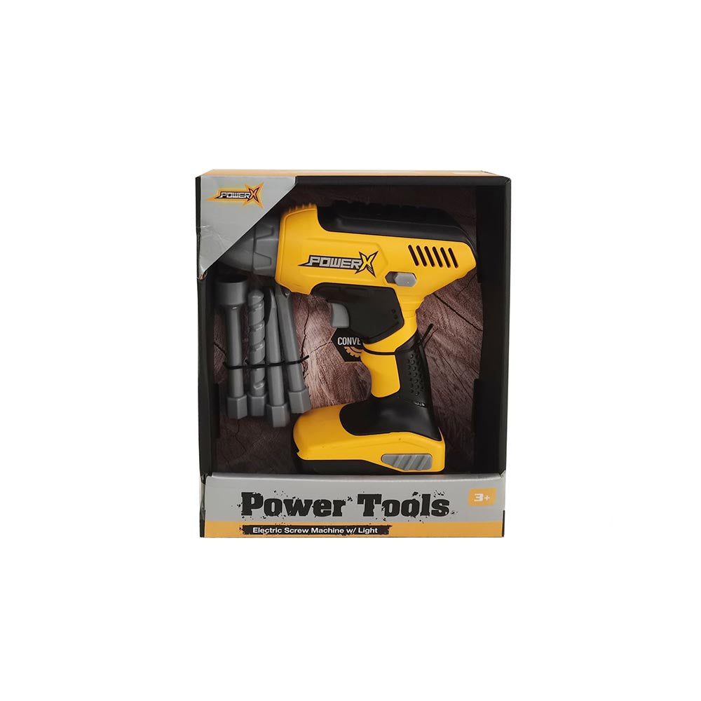 POWER X - Bore- og skruemaskine med lys og lyd