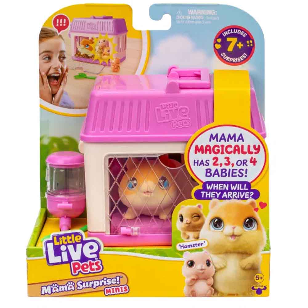 LITTLE LIVE PETS - MAMA SURPRISE MINIS HAMSTER