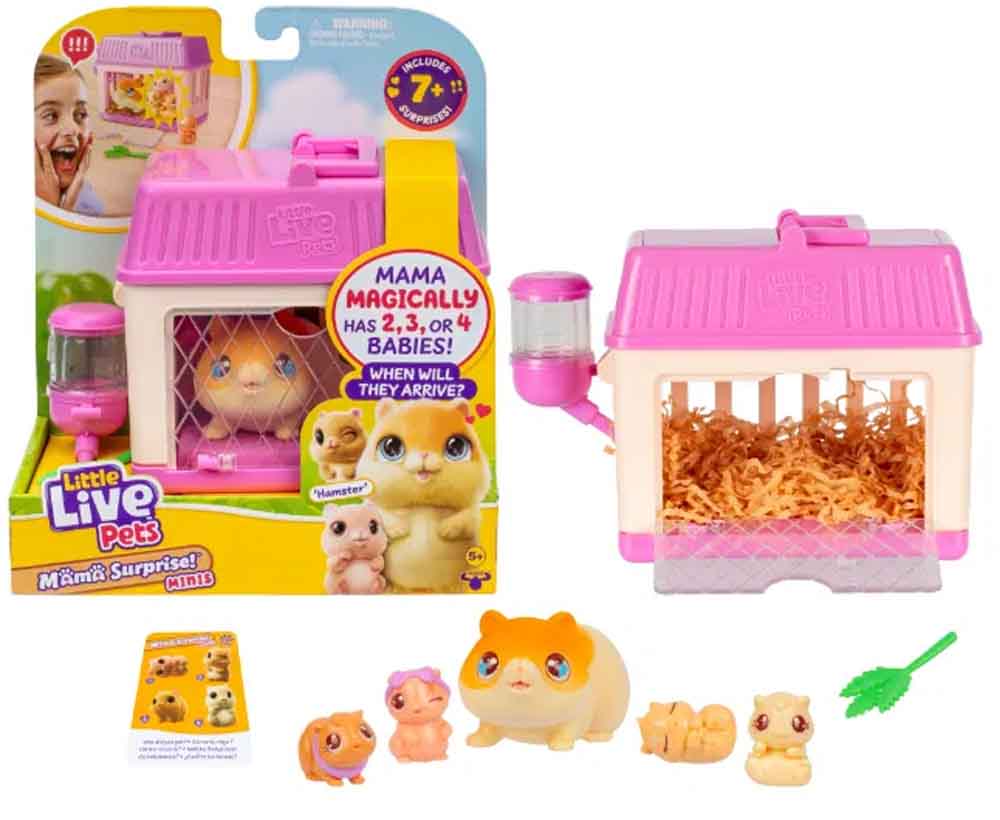 LITTLE LIVE PETS - MAMA SURPRISE MINIS HAMSTER