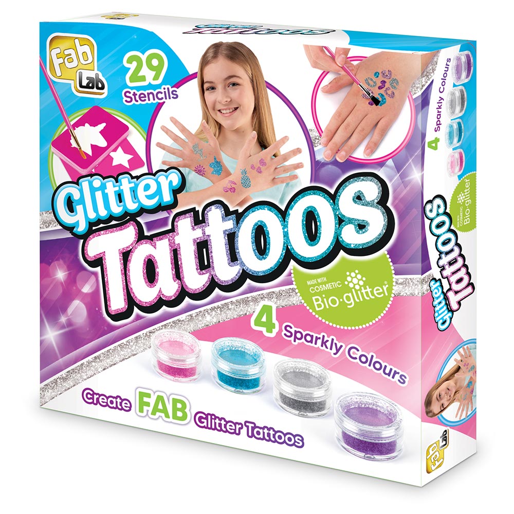 FabLab - Glitter tatoveringer
