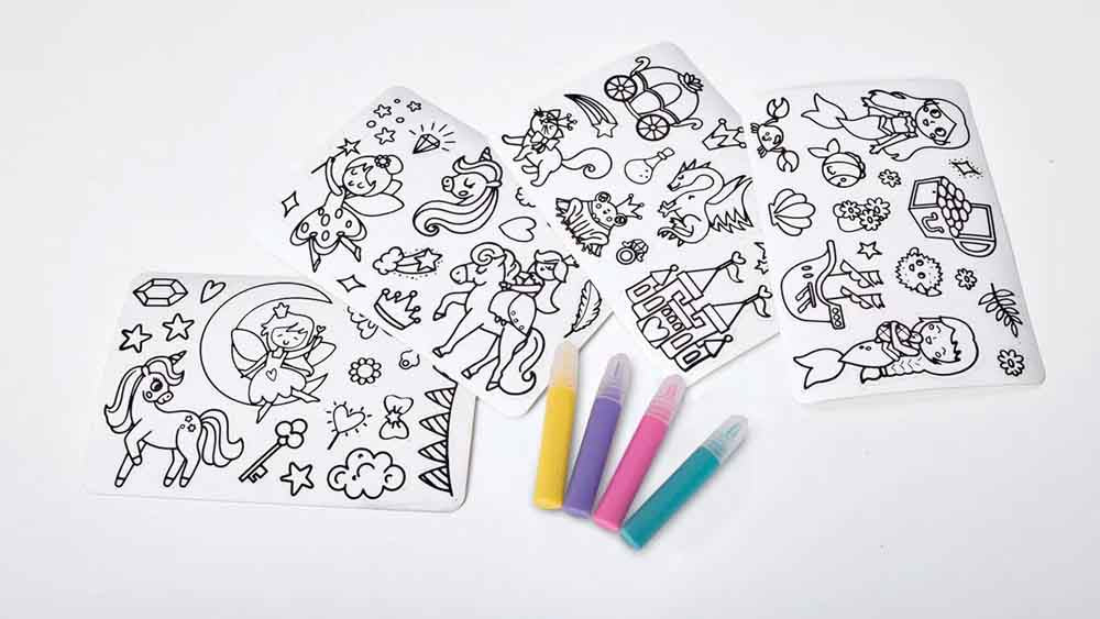 Brainstorm - Colour Your Own Stickers - Fairytale