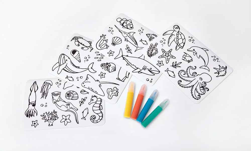Brainstorm - Colour Your Own Stickers - Sea Creatures