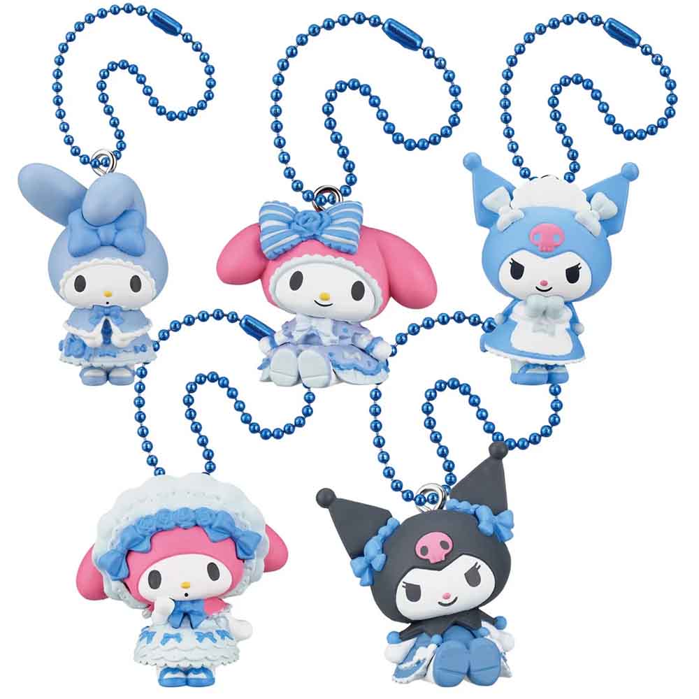 Twinchees - My Melody Kuromi Figurine Dangler Asst.