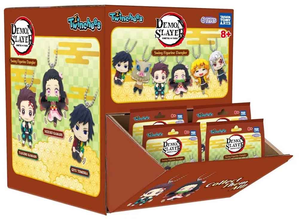 Twinchees - Demon Slayer Kimetsu Keychain