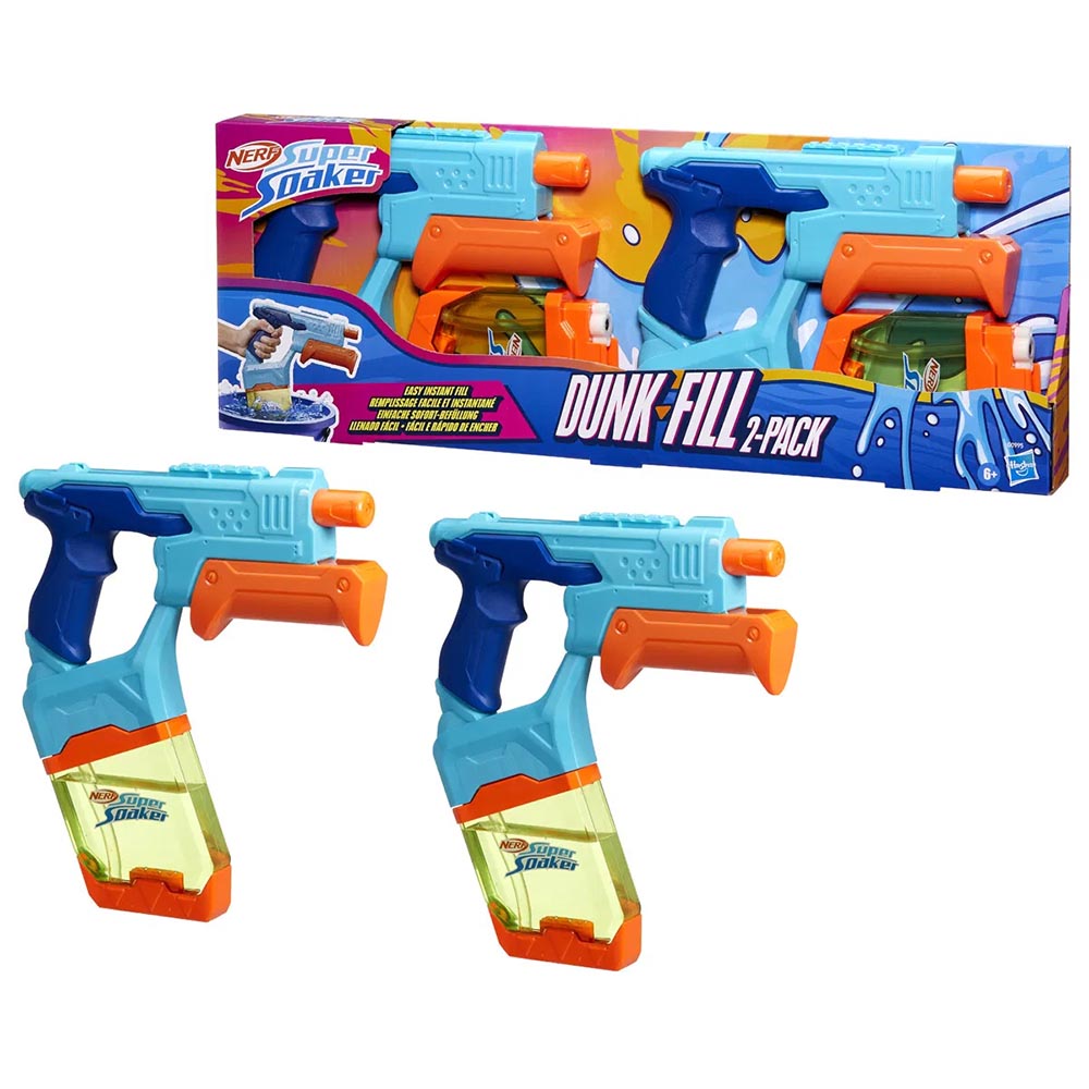 NERF - Super Soaker Dunk Fill 2 Pack 2x300 ml