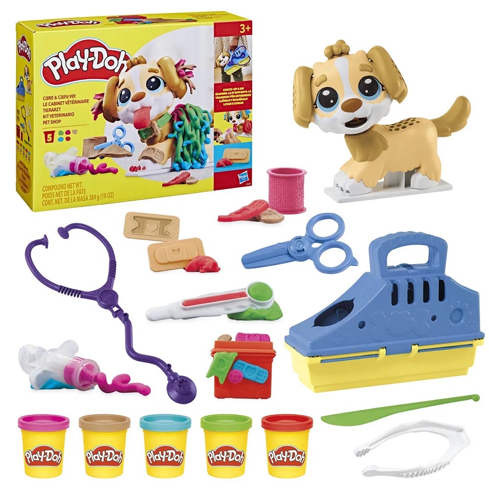 Play-Doh - Care N Carry Vet Playset
