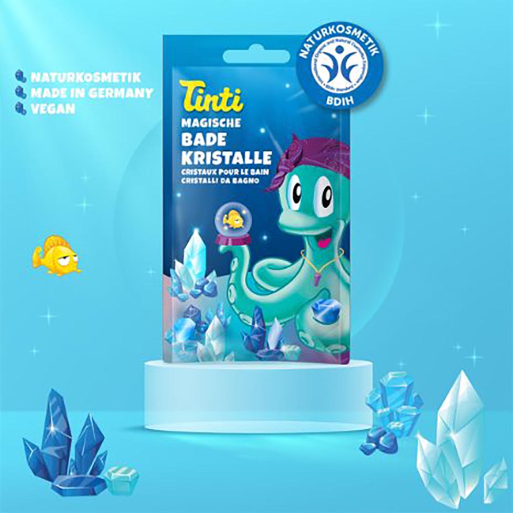Tinti - Badekrystaller - blå