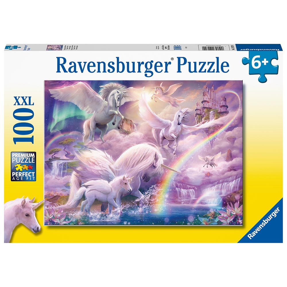 Ravensburger - Enhjørning Pegasai - Puslespil 100 brikker