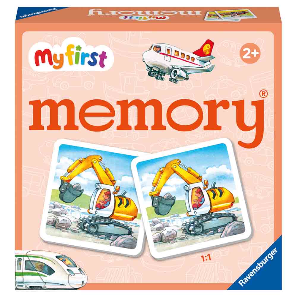 Ravensburger - Mit første huskespil - Køretøjer