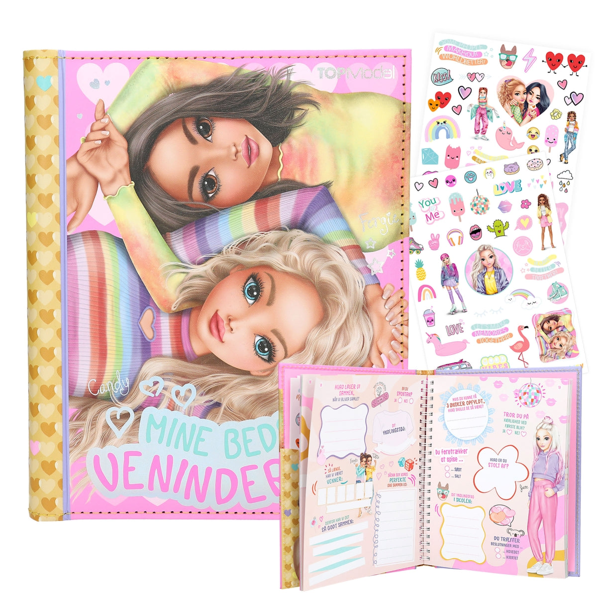 TOPModel - Mine Bedste veninder Bog