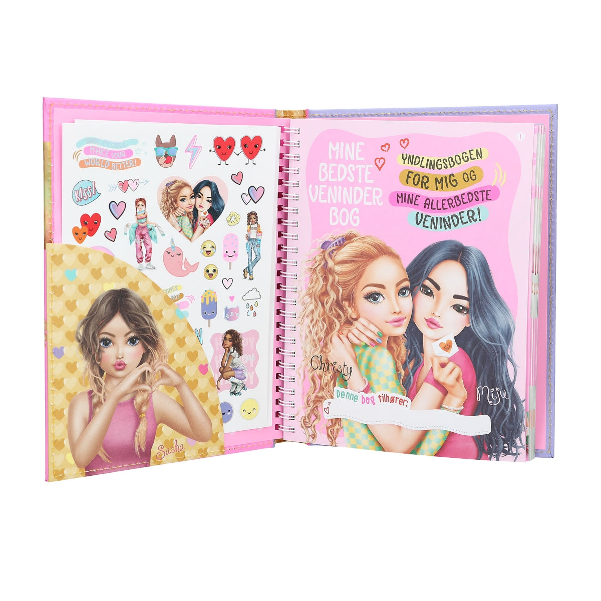 TOPModel - Mine Bedste veninder Bog