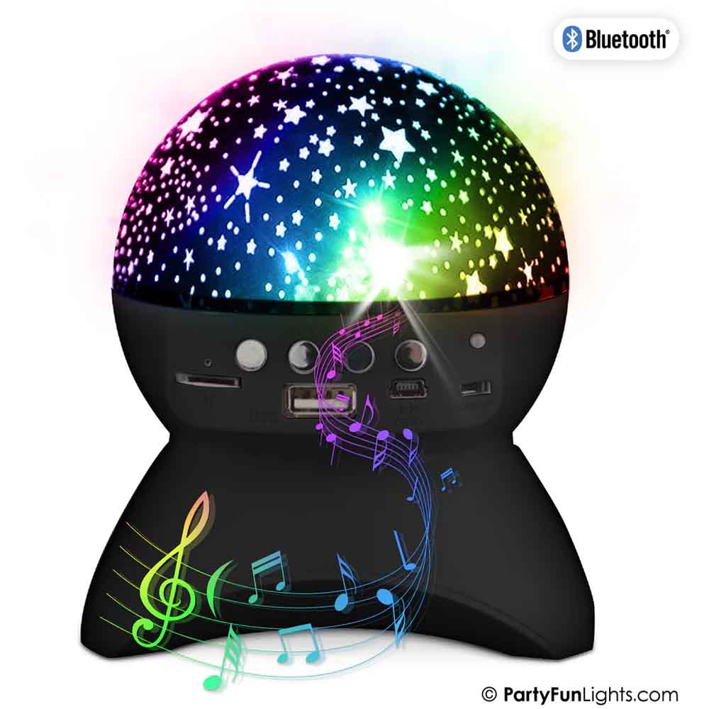 Party Funlight - Black Nightlight Party Speaker