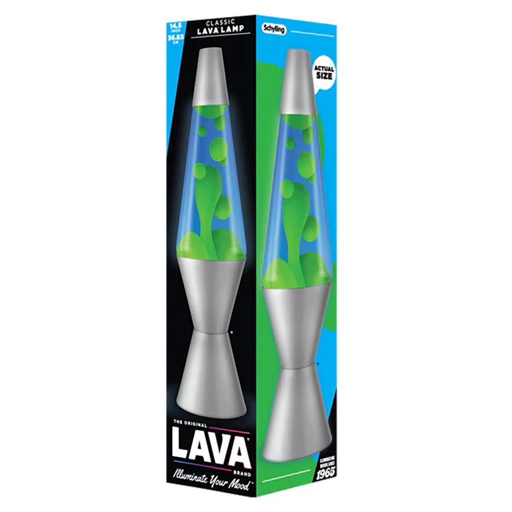 LAVA - Lamp Classic 37cm Green/Blue