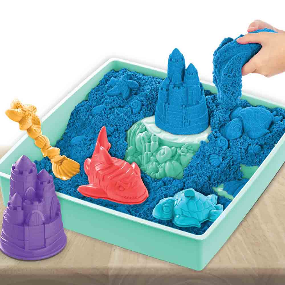 Kinetic Sand - Sandbox Set - Blue