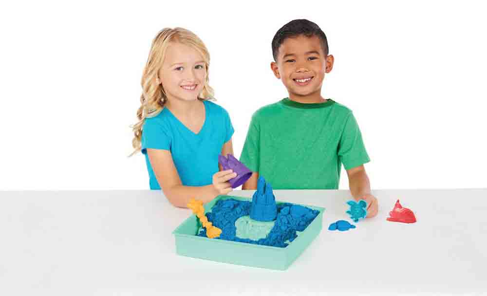 Kinetic Sand - Sandbox Set - Blue