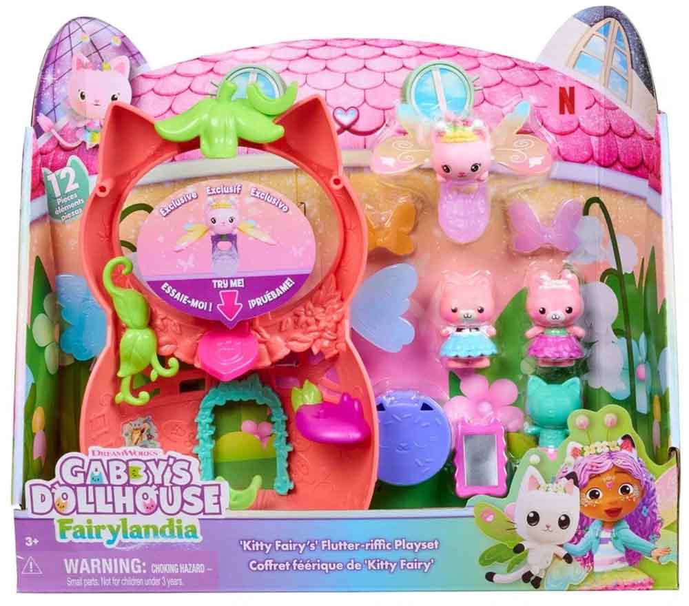Gabby's Dollhouse - Flutter-riffic Fairy Playset