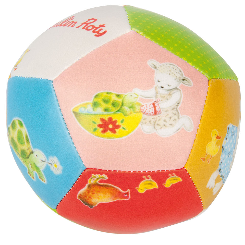 Moulin Roty - Blød bold - Dyr