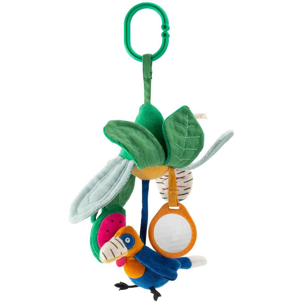 Moulin Roty - Aktivitetsblomst med ophæng - La forêt Mawa