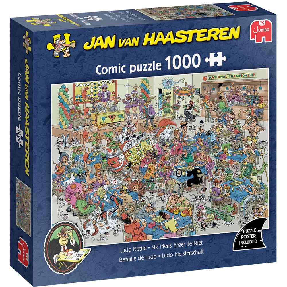 Jan van Haasteren - Ludo Battle - 1000brk