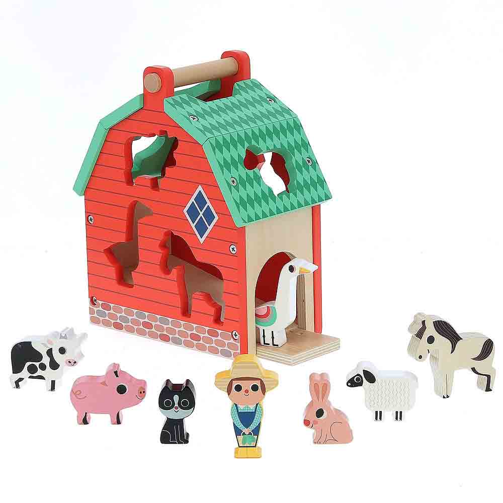 Vilac - Puttekasse - Bondegård af Ingela P Arrhenius