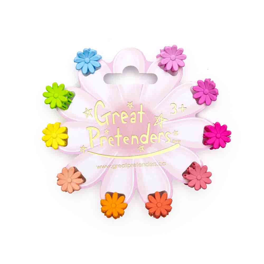 Great Pretenders - 10 hårklemmer - Daisy Delight Mini
