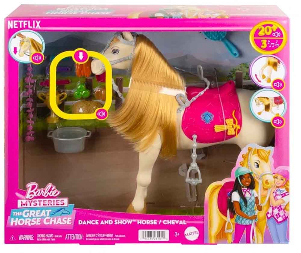 Barbie - Great Chase Feature Horse