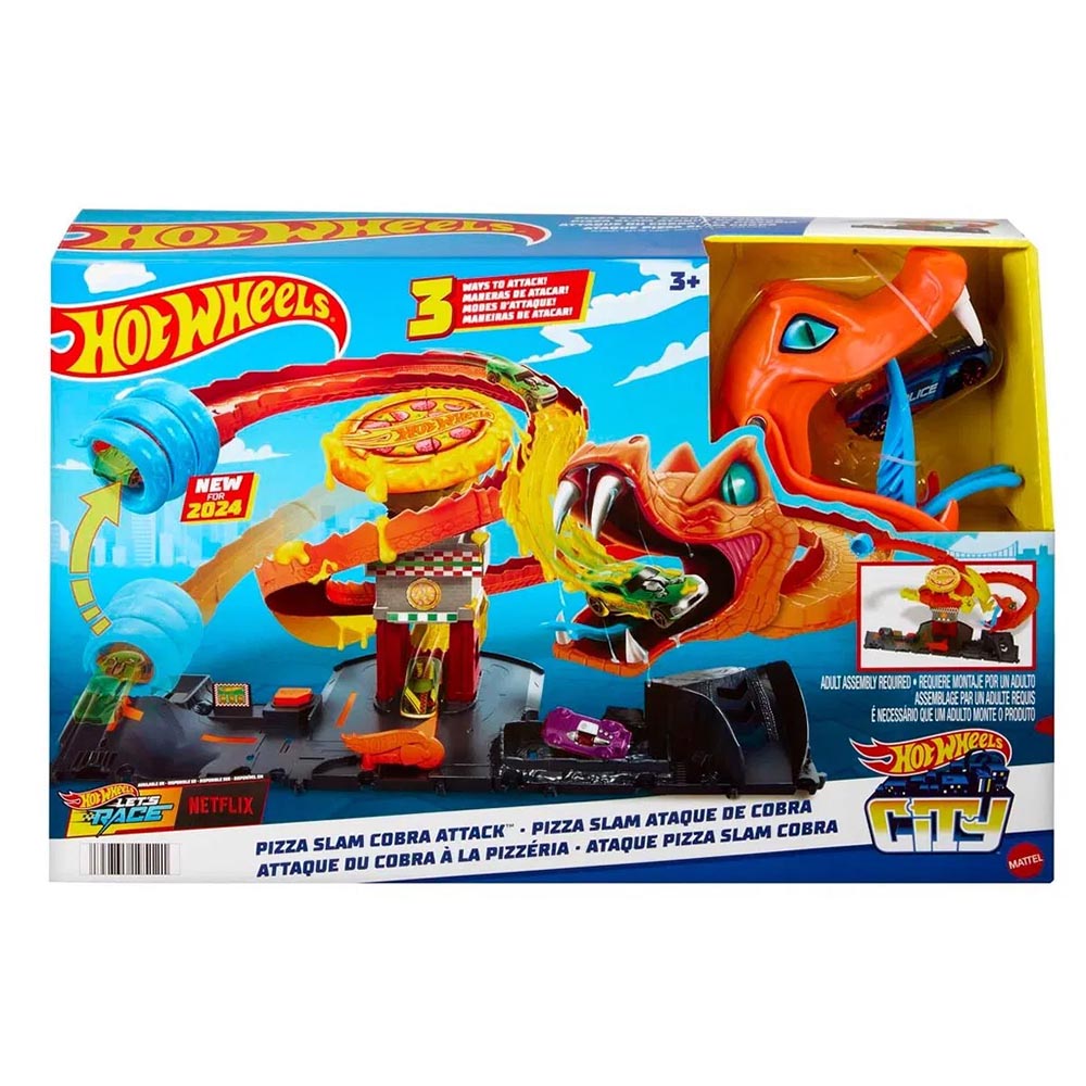 Hot Wheels - City Pizza Slam Cobra Attack