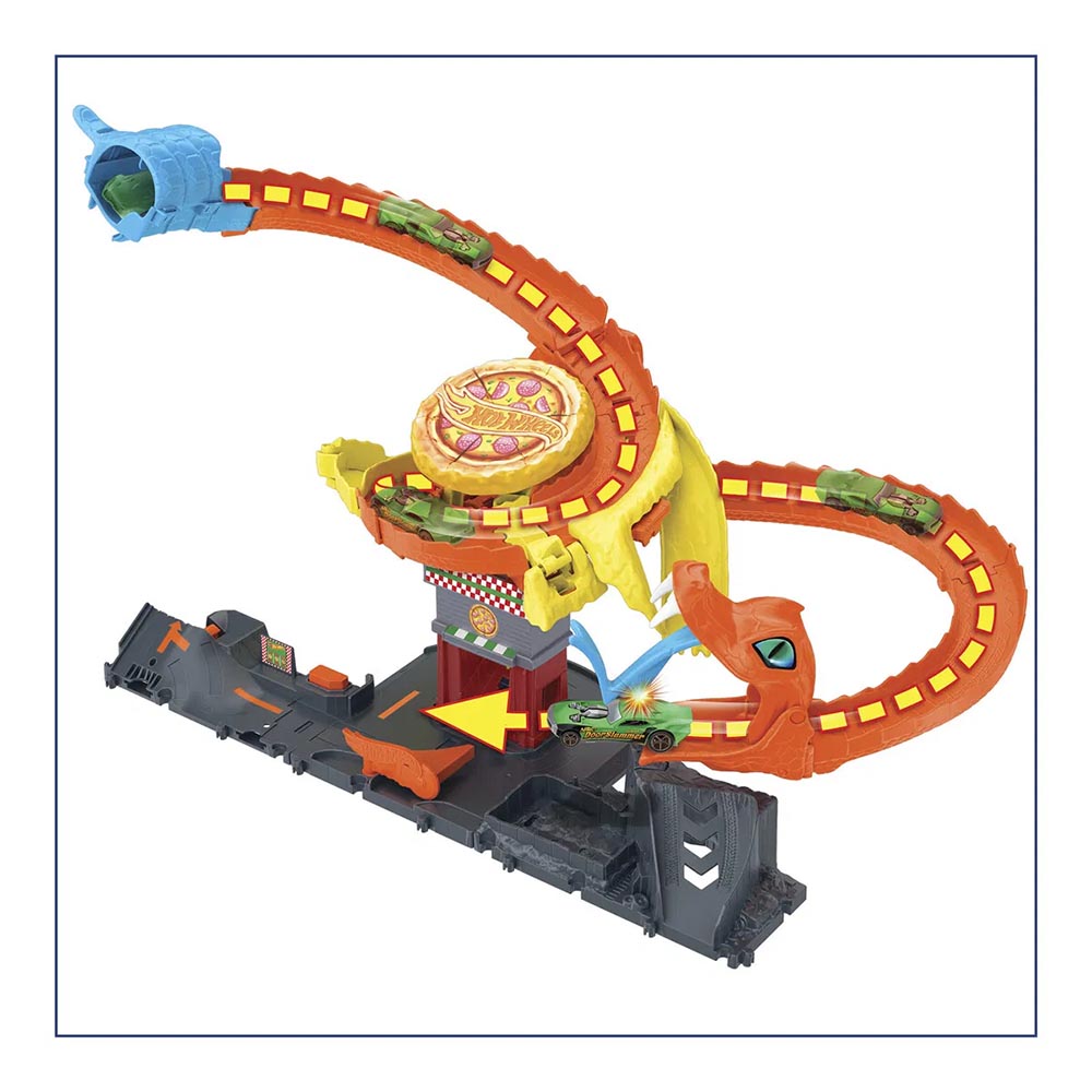 Hot Wheels - City Pizza Slam Cobra Attack