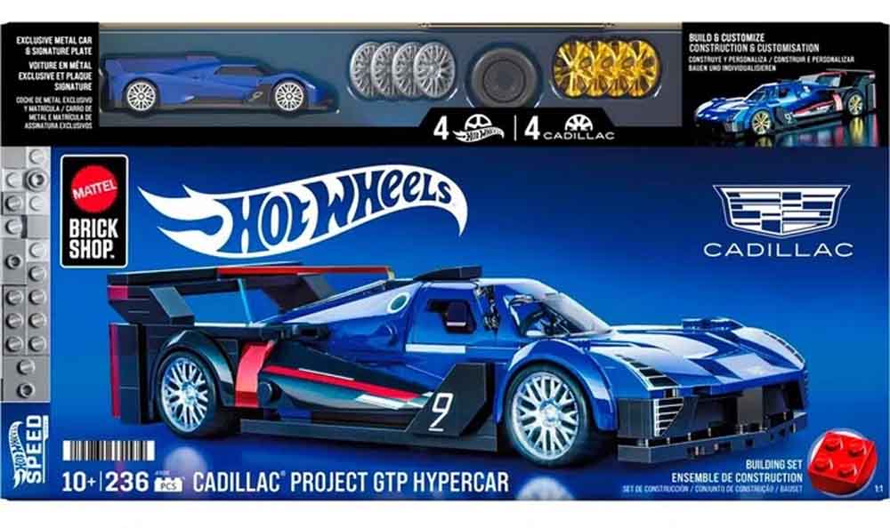 Hot Wheels - Brick Shop Speed Series Cadillac GTP Hypercar