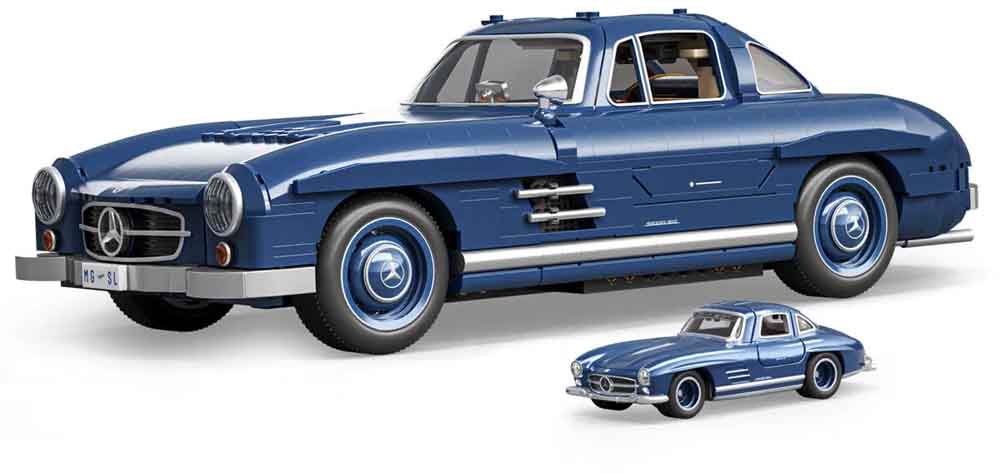 Hot Wheels - Brick Shop Premium Series Mercedes-Benz 300SL