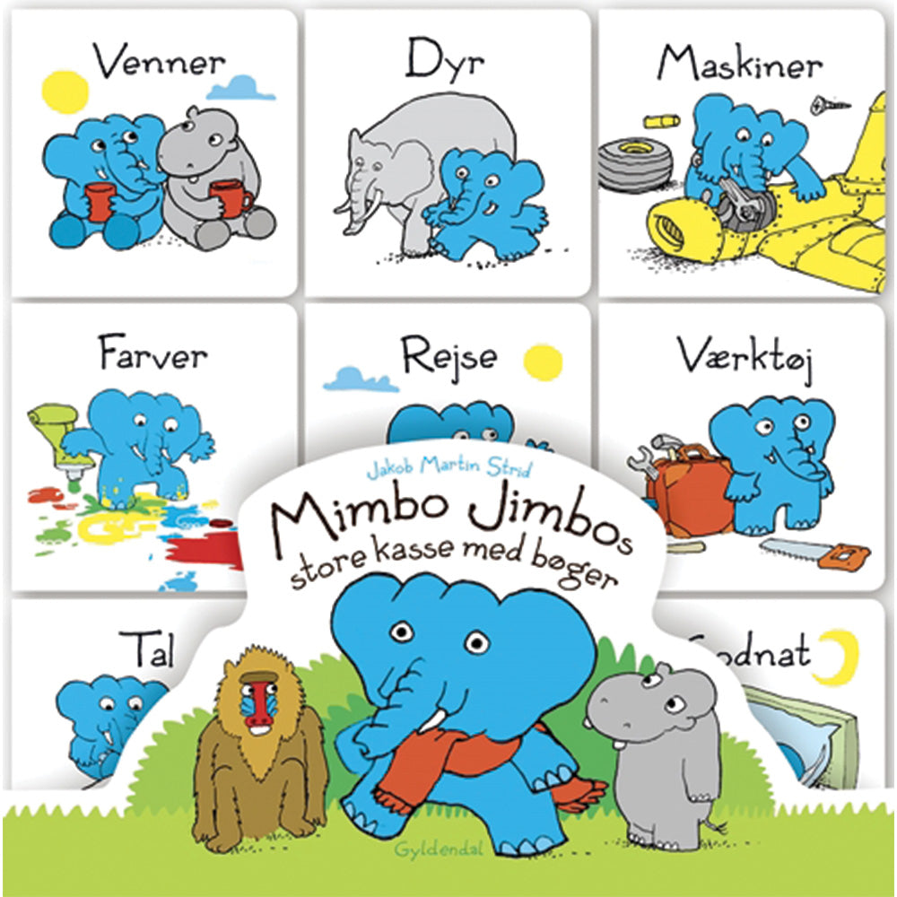 Gyldendal - Mimbo Jimbos store kasse med bøger - Jakob Martin Strid