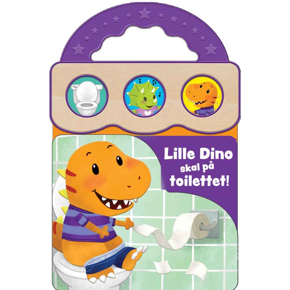 Forlaget Tukan - Lille Dino skal på toilettet!
