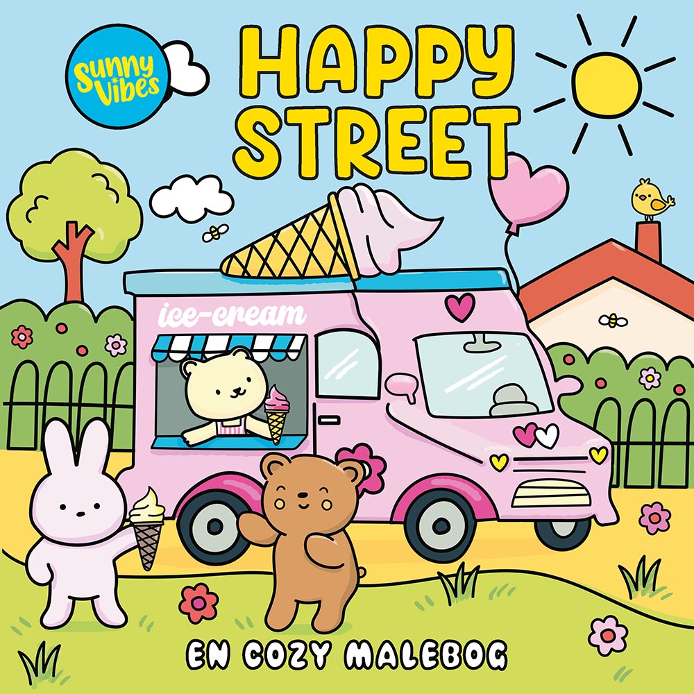 Forlaget Tukan - Happy Street - En cozy malebog