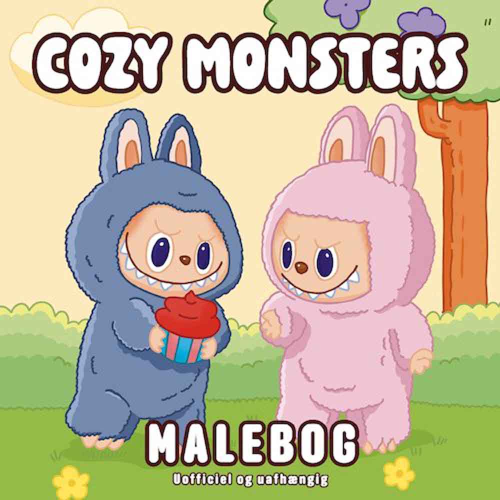 Forlaget Tukan - Cozy monsters malebog