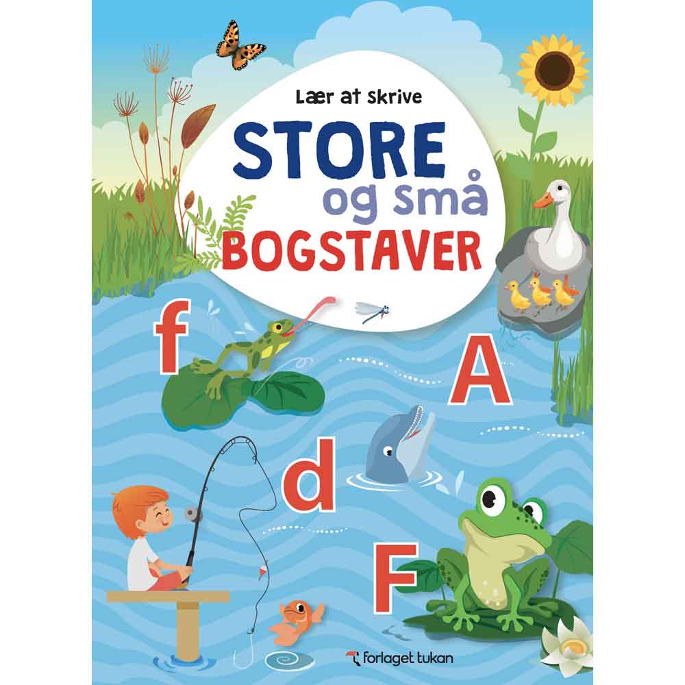 Lær at skrive store og små bogstaver