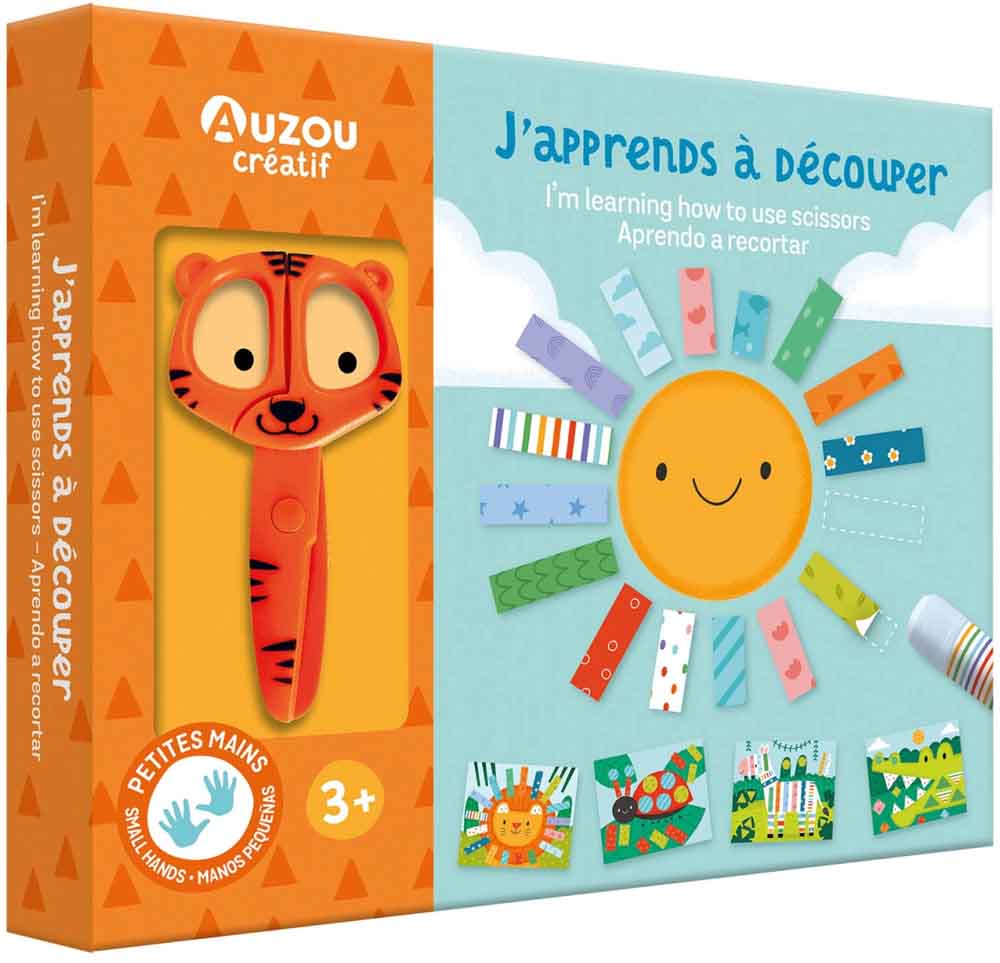 Auzou - Aktivitetssæt - Lær at bruge saks