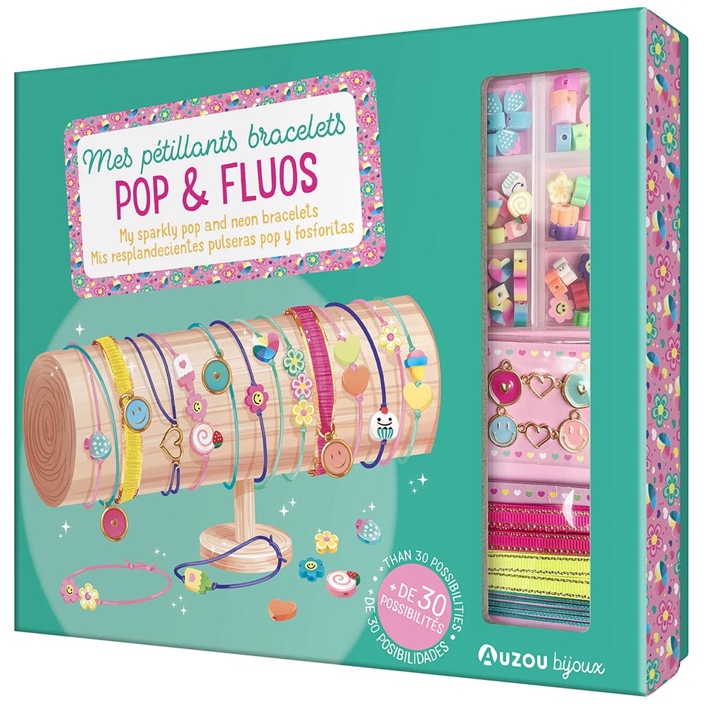 Auzou - Jewellery Factory - Pop og Neon armbånd