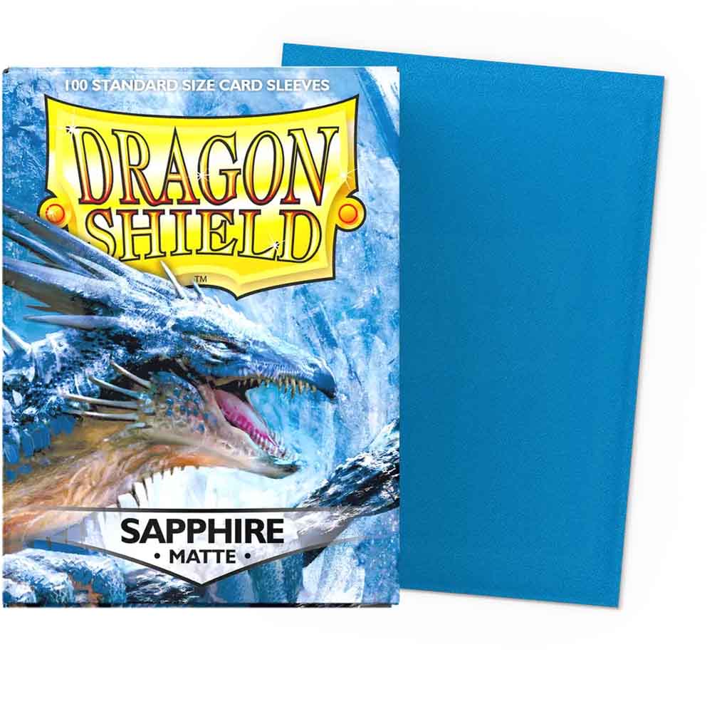 Dragon Shield - Sapphire - Matte Sleeves