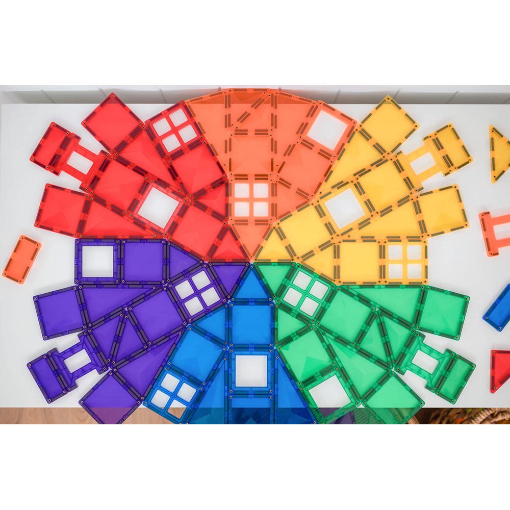 Connetix - Creative Pack - magnetsæt 102 dele - Rainbow