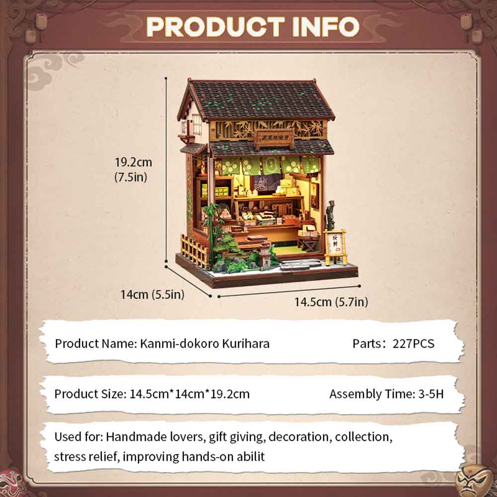 CuteBee - Miniature House - Kanmi-dokoro Kurihara
